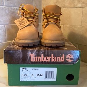 Baby Timberland 6 inch Waterproof Boot Size 6 Wheat